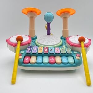 Drum  And PianoMusical Toy Set for Kids